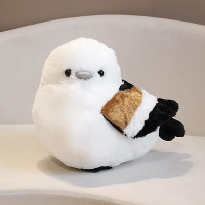 25-32Cm Kawaii Mus Pluche Speelgoed Gevuld Dier Vogel Zachte Pop Pimpelmees Schattige Mode Cadeaus Voor Basisschoolleerling Kinderkamer Decoratie 25cm