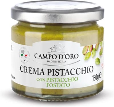 Campo d'Oro - Zoete Pistache Crème/ Pasta - Crema Pistacchio - 2x 180 gr