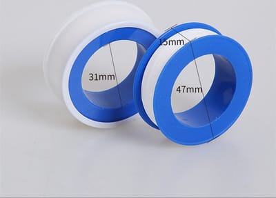 Een Roll Sanitair Loodgieter Montage Draad Seal Tape PTFE Voor Waterleiding Afdichting - 10 meters * 1.2cm