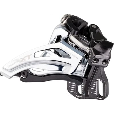 Shimano Deore XT FD-M8025 Voorderailleur 2x11-speed, Top Swing Uitvoering Directe montage