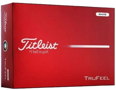 Titleist TruFeel Golfballen Wit 2026