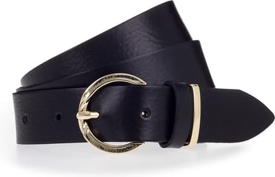 Vanzetti Riem Leer - Dames - 100 cm - black