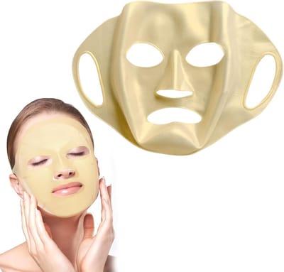 3D-gezichtsmaskerhoes, herbruikbare siliconen maskercover – waterdicht, voor gezichtsstomen en hydraterende schoonheidsmaskers