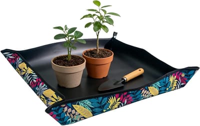 Waterdichte verpotmat voor binnen, ideaal voor vetplanten en tuinieren (75 x 75 cm)