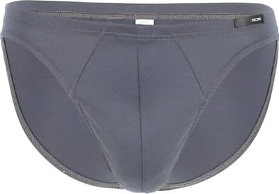 HOM Premium cotton comfort micro briefs (1-pack) - herenslip - grijs