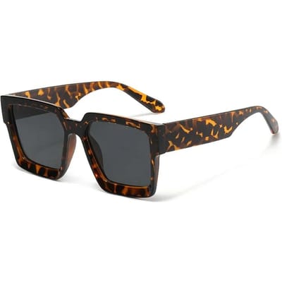 Mode Vintage Kleine Vierkante Zonnebril Mannen Vrouwen Retro Designer Groene Zonnebril Unisex Ins Populaire Kleuren Brillen UV400
