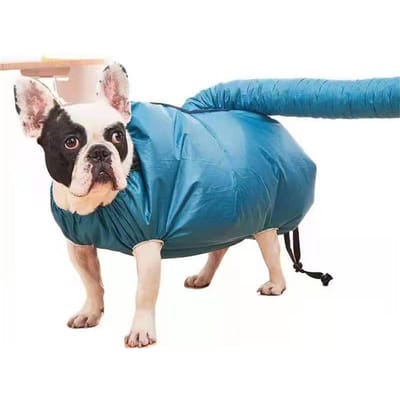 Huisdier Haardrogertas 360 Graden Snel Comfortabel Hond Blaasjas voor Pluizige Puppy Kat Bad Zwemmen M (5?12.5kg/11.0?27.5lb)