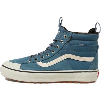 Vans Sk8 Hi Comfortabele Veelzijdige High-Top Skateschoenen Heren Sneakers Blauw VN000CVT12S 42 gray