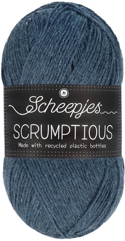Scheepjes Scrumptious 100gram - 378 Coconut Blueberry Muffins