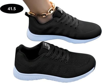 Bovista Tennisschoenen - Heren - Dames - Tenniskleding - Indoor - Outdoor - Zwart - Maat 41.5