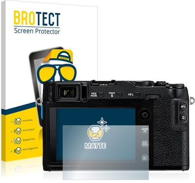 BROTECT - Screenprotector voor Fujifilm X-E3 - Folie Beschermfolie matte 2 Stuks