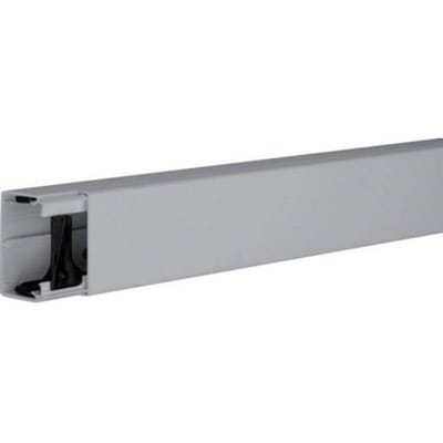 Hager LF4006007030 Kabelgoot Kabelgoot voor elektrische installaties (l x b x h) 2000 x 57 x 40 mm Steen-grijs 1 stuk(s)
