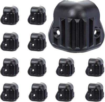 16 Stuks Beschermhoeken voor Geluidsboxen - Schokbestendige Hoekbescherming voor Speakers in Zwart