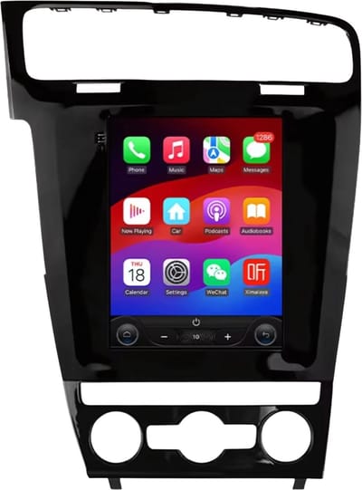 Autoradio met bluetooth - Carplay - Voor VW Golf 7 (2014-2018) - Geschikt voor Apple en Android - Stereo - Navigatie - Navigatiesysteem auto - 2GB 32GB