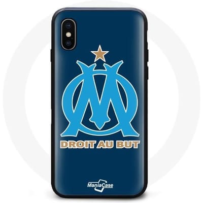 Coque de téléphone - Olympique de Marseille - Iphone XS max - Souple - Protection contre les chocs - Sportif