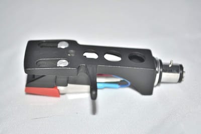 Draaitafel Headshell Cartridge - Element Naald - Muziek Luisteren - Voorgemonteerd - Standaard 1/2 inch - Zwart