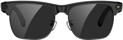 Blackview BV200 AI Smart Glasses - Slimme bril met camera - vertaalfunctie, muziek, Video Opname - Bluetooth 6.0 - Knop & Touchbediening - iOS/Android - Oplaadbaar - Lichtgewicht 44g - Zwart