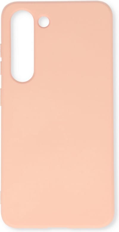Hoge Kwaliteit Extra Stevig Siliconen Back Cover - Geschikt voor Samsung Galaxy S23 Plus - Zalm