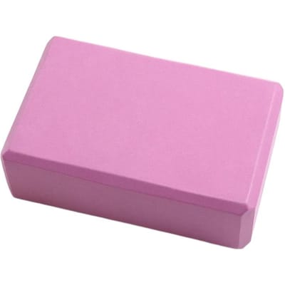 Blocs de Yoga Danse Brique en Mousse de Gymnastique Entraînement Pilates Exercice Entraînement Oreiller de Soutien Coussin Étirement Façonnage du Corps Cubes de Construction rose