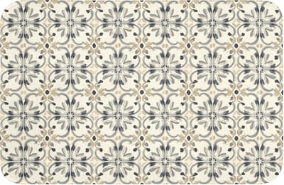 WC mat 60x40 cm - Antislip - Floraal - Patroon - Kleurrijk - Toiletmat - Vloermat - Douchemat - Toilet tapijt - Toiletmatten