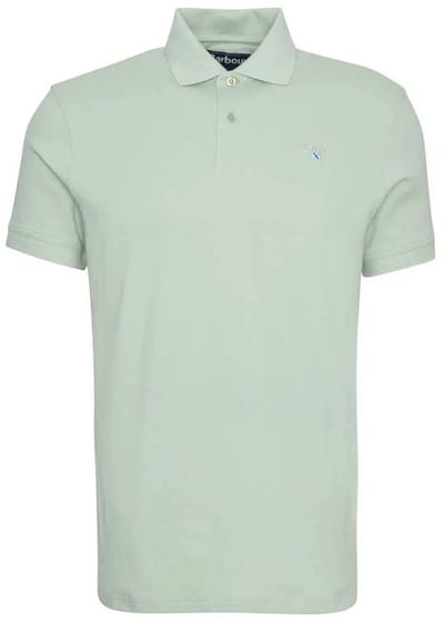 Barbour Original Sports Korte Mouw Poloshirt Groen L Man