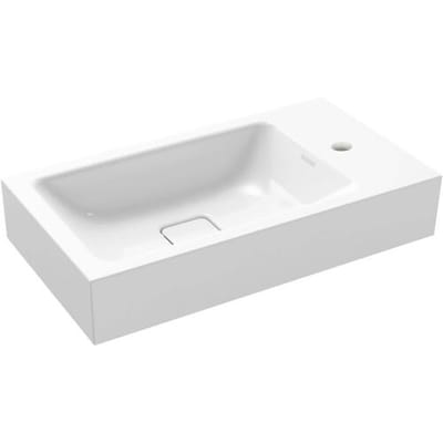 Kaldewei CONO countertop washbasin 3074 with 1 tap hole, 55 cm 908106013001