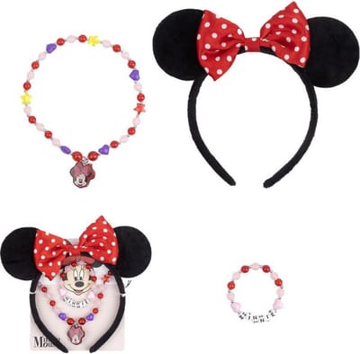 Accessoireset Minnie Mouse 3 Onderdelen