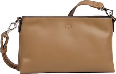TOM TAILOR Schoudertas Poppy Cross Bag Camel Lichtbruin