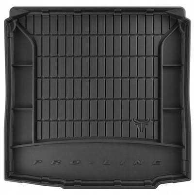 FROGUM TM Kofferbakmat - Geschikt voor SKODA FABIA II Kombi (2006-2014) - TPE Rubber - Zwart