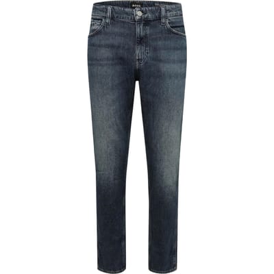 Boss Heren Delaware Katoen Slim Jeans (Marine)