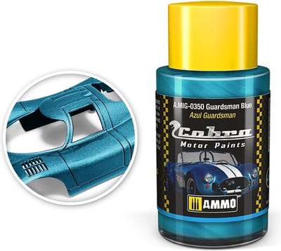 AMMO by Mig Jimenez Hobbyverf Acrylverf - MIG 0350 Cobra Motor Paints - Guardsman Blue - Matt - Acryl - 30ml Verf potje - 30 ml