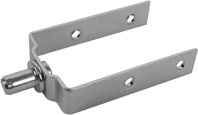 Rolvork - Houten as houder - Rolluik reparatie - Voor houten rollen - 60 mm diameter - Grijs