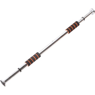 Deurpost Optrekstang Heavy Duty Verstelbare Chin Up Bar met Comfort Handgrepen Ponsvrij Volwassen Fitness Oefening 62‑100cm