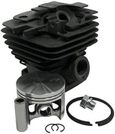 Cilinder Kit - Motor Onderdeel - Kettingzaag Onderhoud - Big Bore 49mm - 5 Delig - Zilverkleurig