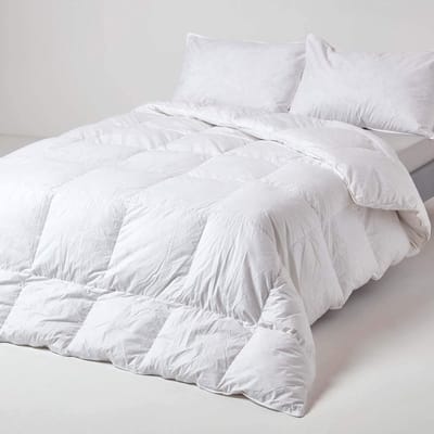 Homescapes Donzen Winterdekbed 135/140x200 cm – Eendendons & Veren – Warmteklasse 1 – OEKO-TEX® & RDS Gecertificeerd
