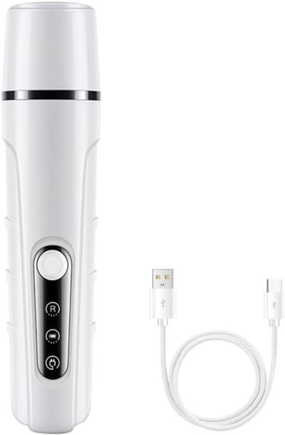 KZQ Elektrische Nagelslijper voor Honden, Draadloze Puppy Nageltrimmer met LED Verlichting en Slim Display, Stille Pet Nagelverzorger voor Honden en Katten