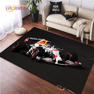 Raceauto Patroon Kleed voor Slaapkamer Woonkamer Tapijt voor Keuken Vloermatten Huisdecoratie Alfombra Kinderspel Antislip Vloerkussen Kleed 80*160cm