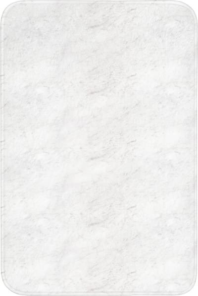 Badmat 60x90 cm - Antislip - Wit - Marmer - Grijze aders - Badmatten voor badkamer - Badkamermat - Douchemat - Badkamer mat