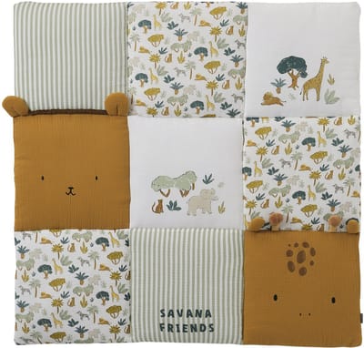 Vertbaudet Speelkleed / parkbodem patchwork SAVANA