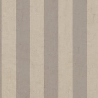 Strepen behang Profhome 782264-GU vliesbehang hardvinyl warmdruk in reliëf glad met grafisch patroon mat grijs beigegrijs 5,33 m2