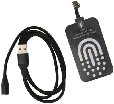 Dailygoody - Draadloze Oplader - Type C Ontvanger - Snelle en Veilige Oplading - Compact Formaat - Compatibel met Diverse Smartphones - Geschikt voor ...