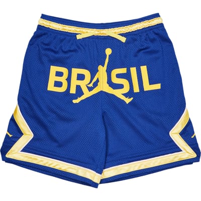 Jordan P6 Diamond Korte Broeken Kinder - Blauw - Maat 147 - 158 CM - Poly Mesh