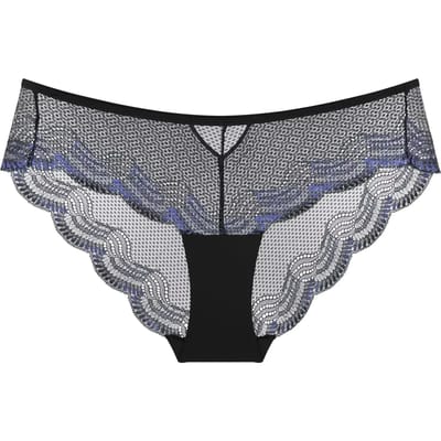 Triumph Comfort Glam Hipster Dames Onderbroek - ZWART