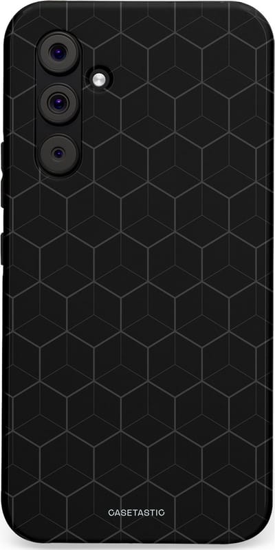 Casetastic Hoesje Geschikt voor Samsung A54 (5G) - Stijlvolle Beschermende Duo-layer Case - Hexago