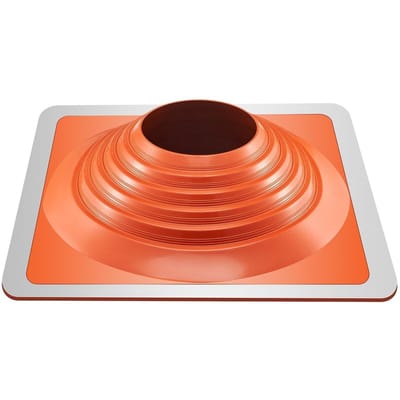 Botte de solin de tuyau pour toiture métallique Convient pour tuyau de 10 -18  Silicone Flexible Haute Température
