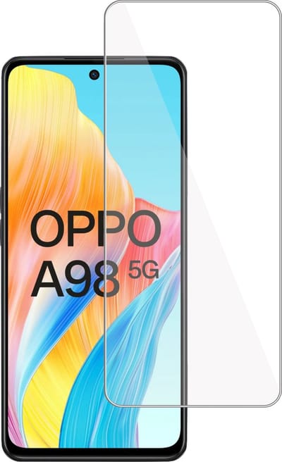Screenprotector geschikt voor Oppo A98 – Gehard Glas - Proteqt+