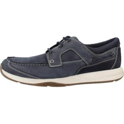 Clarks Sailview Lace leren bootschoenen