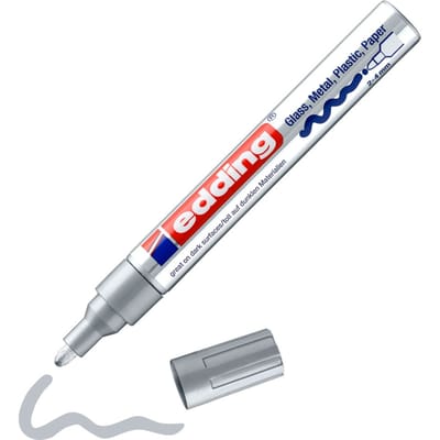 edding-750 glanslakmarker zilver 1ST 2-4 mm / 4-750-9-054