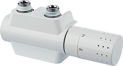 BELRAD Thermostatische Middenaansluitset – Vloer & Muur – Wit – M30 x 16/2