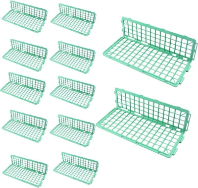Onderbank Stopper - Meubel Barrière - Ruimte Organiseren - Flexibele Aanpassing - 12 Delig - Groen